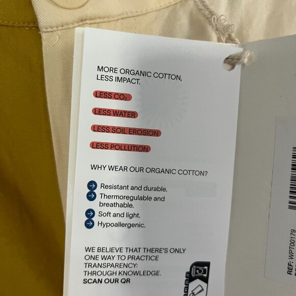 Thinking Mu NWT Mariam Patchwork Pants -Yellow, Size EU 38/US 6 - Picture 12 of 16